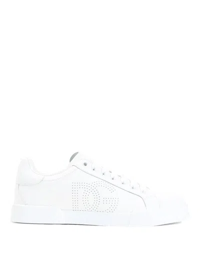 Dolce & Gabbana Portofino Leather Sneakers