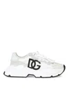 Dolce & Gabbana Low Cro+ny+gom+vnap White Sneaker In White