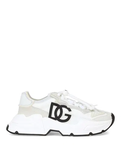 Dolce & Gabbana Low Cro+ny+gom+vnap White Sneaker