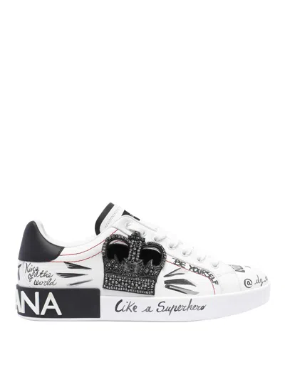 DOLCE & GABBANA ZAPATILLAS - BLANCO