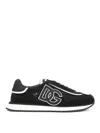 Dolce & Gabbana Dg Cushion Sneakers In Black