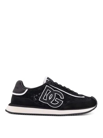 DOLCE & GABBANA ZAPATILLAS - NEGRO