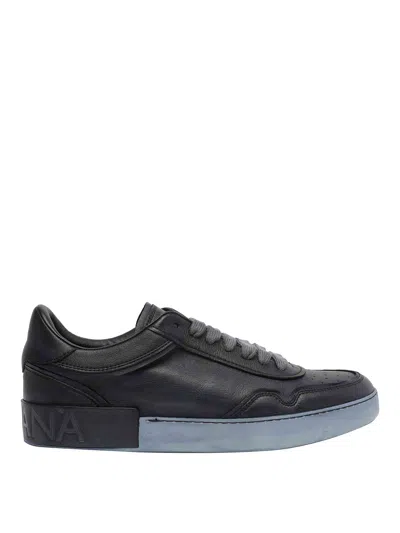 Dolce & Gabbana Portofino Sneakers In Black