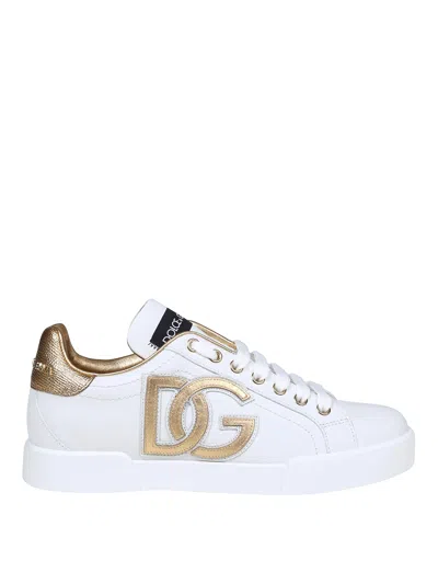 Dolce & Gabbana Low-top Sneakers In White