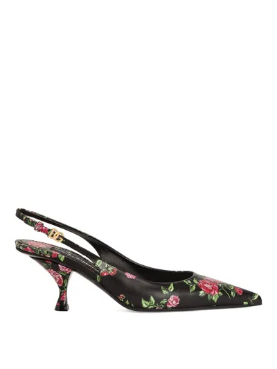 DOLCE & GABBANA LOLLO SLINGBACK PUMPS