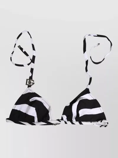 Dolce & Gabbana Zebra-print Bodysuit