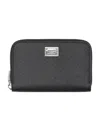 Dolce & Gabbana Men's Zip-around Wallet In Black