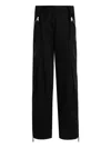 Dolce & Gabbana Zip-pocket Cargo Trousers In Black