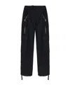 Dolce & Gabbana Zip-pocket Cargo Trousers In Black