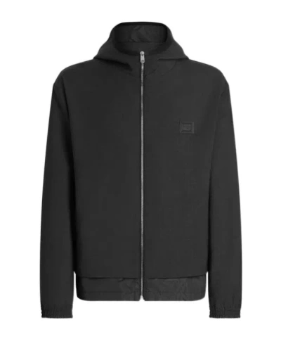 DOLCE & GABBANA ZIP-UP HOODED JACKET