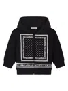 Dolce & Gabbana Zip-up Hoodie In Blue