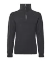 Dolce & Gabbana High-neck Zip-up Sweater In Black