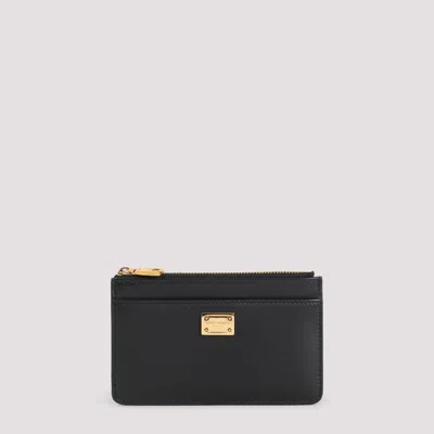 DOLCE & GABBANA ZIPPED CREDIT CARD HOLDER