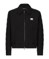 Dolce & Gabbana Quilted Jacket In Black