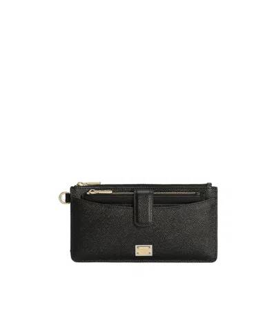 Dolce & Gabbana Zipper Clip In Black