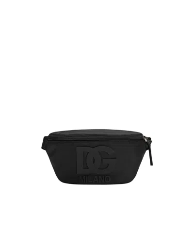 Dolce & Gabbana Zippered Bags In Black