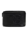 Dolce & Gabbana Zippered Shoulder Bag In Black