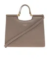 Dolce & Gabbana Zippered Shoulder Bag In Gray