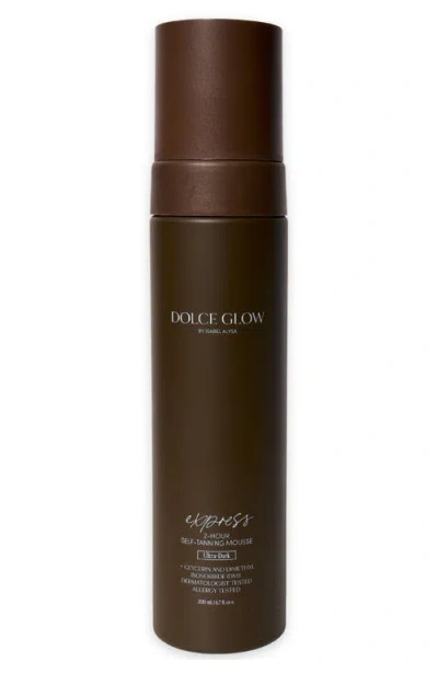 Dolce Glow By Isabel Alysa Express Mousse 2-hour Self-tanning Mousse Ultra Dark In Brown