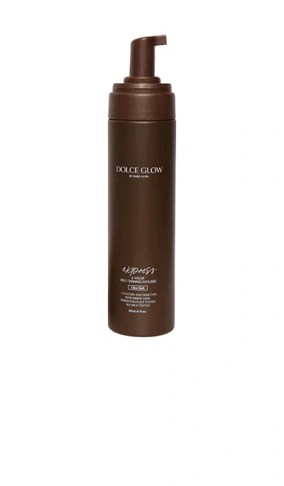 Dolce Glow Express Self-tanning Mousse Ultra Dark In Transparent
