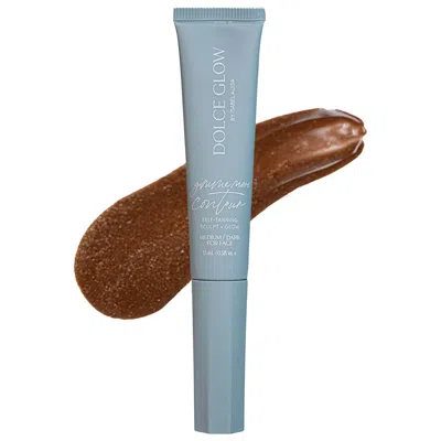 Dolce Glow Gimme More Contour Self-tanning Sculpt + Glow Wand In Medium To Dark 0.50 Oz/15ml