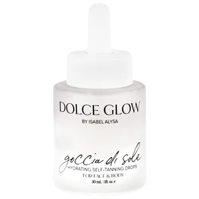 Dolce Glow Goccia Di Sole Hydrating Self-tanning Serum Drops For Face And Body 1oz/30ml