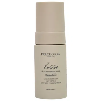 Dolce Glow Lusso Self-tanning Mousse In Medium To Dark Travel Size 1.69oz/50ml
