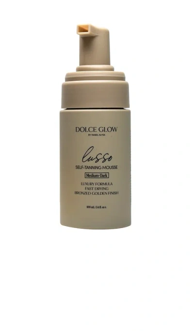 Dolce Glow Travel Lusso Self-tanning Mousse In Medium To Dark