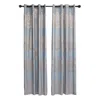 Dolce Mela Curtains Damask Jacquard Grommet Semi-blackout
