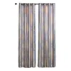Dolce Mela Curtains Damask Jacquard Grommet Semi-blackout