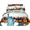 Dolce Mela Duvet Cover Sheets Set, Statue Of Liberty