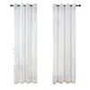 Dolce Mela Sheer Curtain Panels