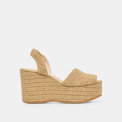 Dolce Vita Akera Wedges In Brown Size 13 By