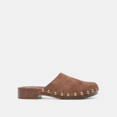 Dolce Vita Alanis Flats Brown Suede