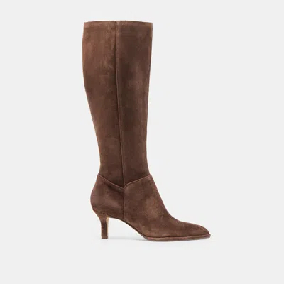 Dolce Vita Aldy Boots Dk Brown Suede