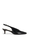 Dolce Vita Alenna Slingback Pointed Toe Kitten Heel Pump In Multi