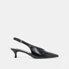 Dolce Vita Alenna Heels Midnight Crinkle Patent