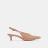 Dolce Vita Alenna Heels Whiskey Crinkle Patent In Multi