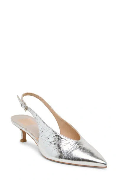 DOLCE VITA DOLCE VITA ALENNA SLINGBACK POINTED TOE KITTEN HEEL PUMP