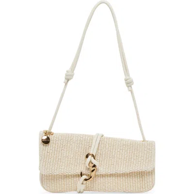Dolce Vita Alice Raffia Shoulder Bag In Natural