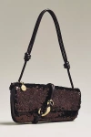 Dolce Vita Alice Sequin Shoulder Bag In Brown