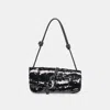 Dolce Vita Alice Shoulder Bag Black Sequin In Black