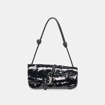 Dolce Vita Alice Shoulder Bag Black Sequin
