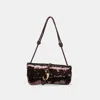 Dolce Vita Alice Shoulder Bag Brown Sequin Stella