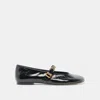 Dolce Vita Alizza Ballet Flats Midnight Crinkle Patent