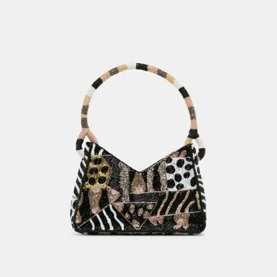Dolce Vita Amelia Shoulder Bag Dark Multi Beaded