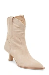 Dolce Vita Angel Pointed Toe Western Boot In White