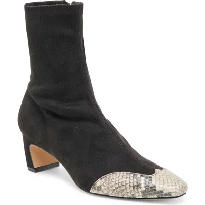 Dolce Vita Anika Block Heel Bootie In Black
