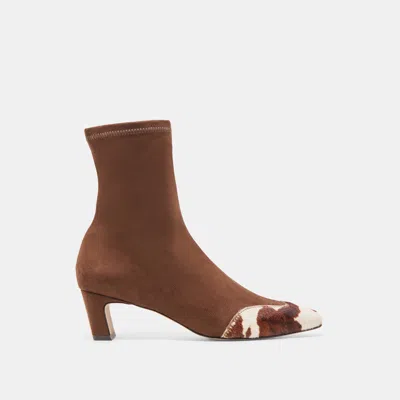 Dolce Vita Anika Boots Dk Brown Multi Stella Suede