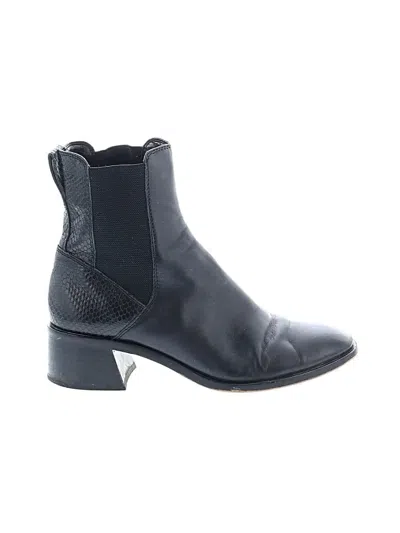 Pre-owned Dolce Vita Ankle Boots In Black